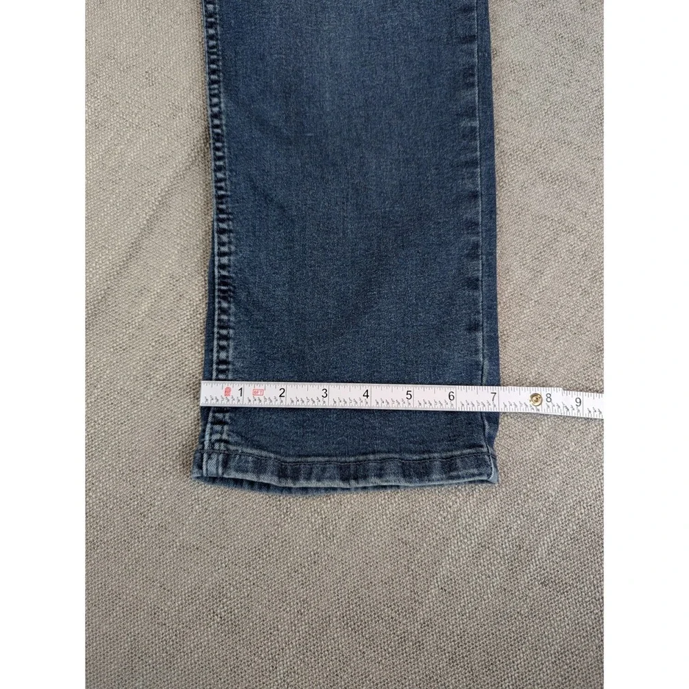 The Perfect Jean NYC Denim Pants Mens 34X28 Blue Athletic Stretch Whiskered